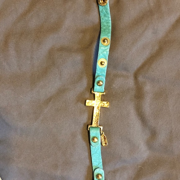 Natasha Accessories Leather Wrap Bracelet - Picture 3 of 4